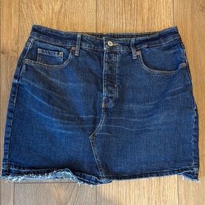 Old Navy High-Rise Denim Skirt
